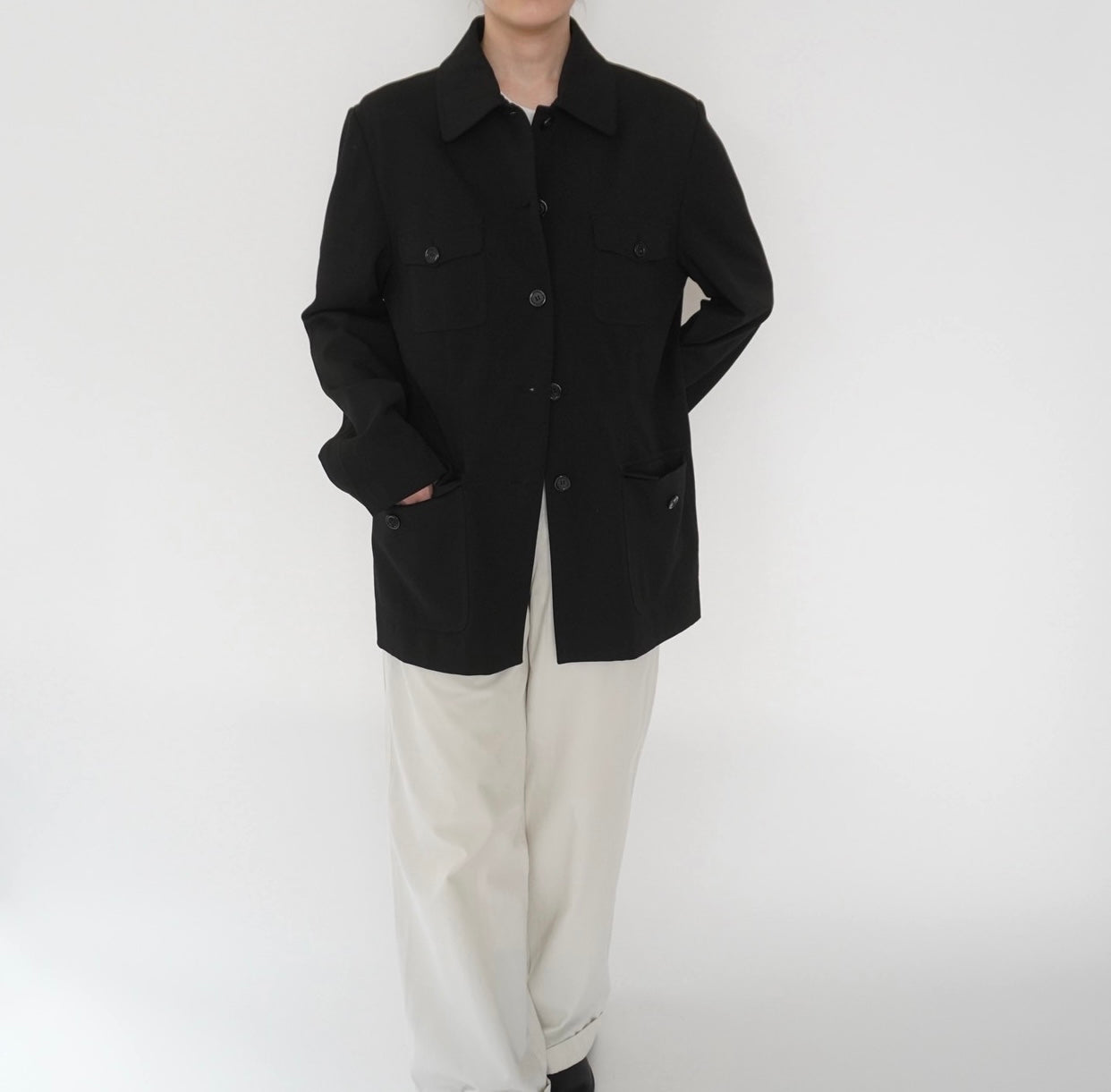 90s Black Jacket