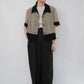 90s Two Tone Design Shirt,Jacket