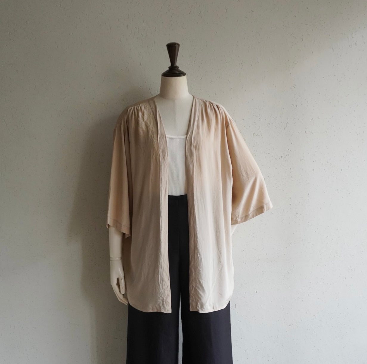 80s Silk Robe Made in Italy
