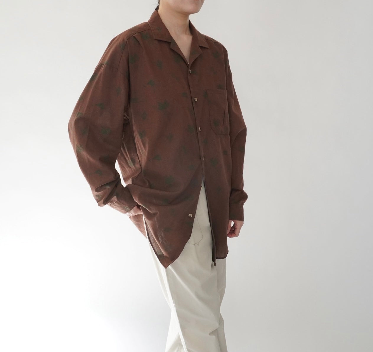 90s Pattern Printed Shirt