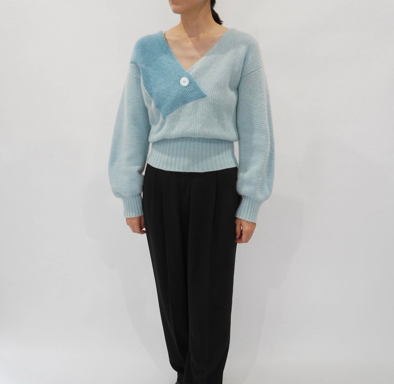 80s Angora Knit Top