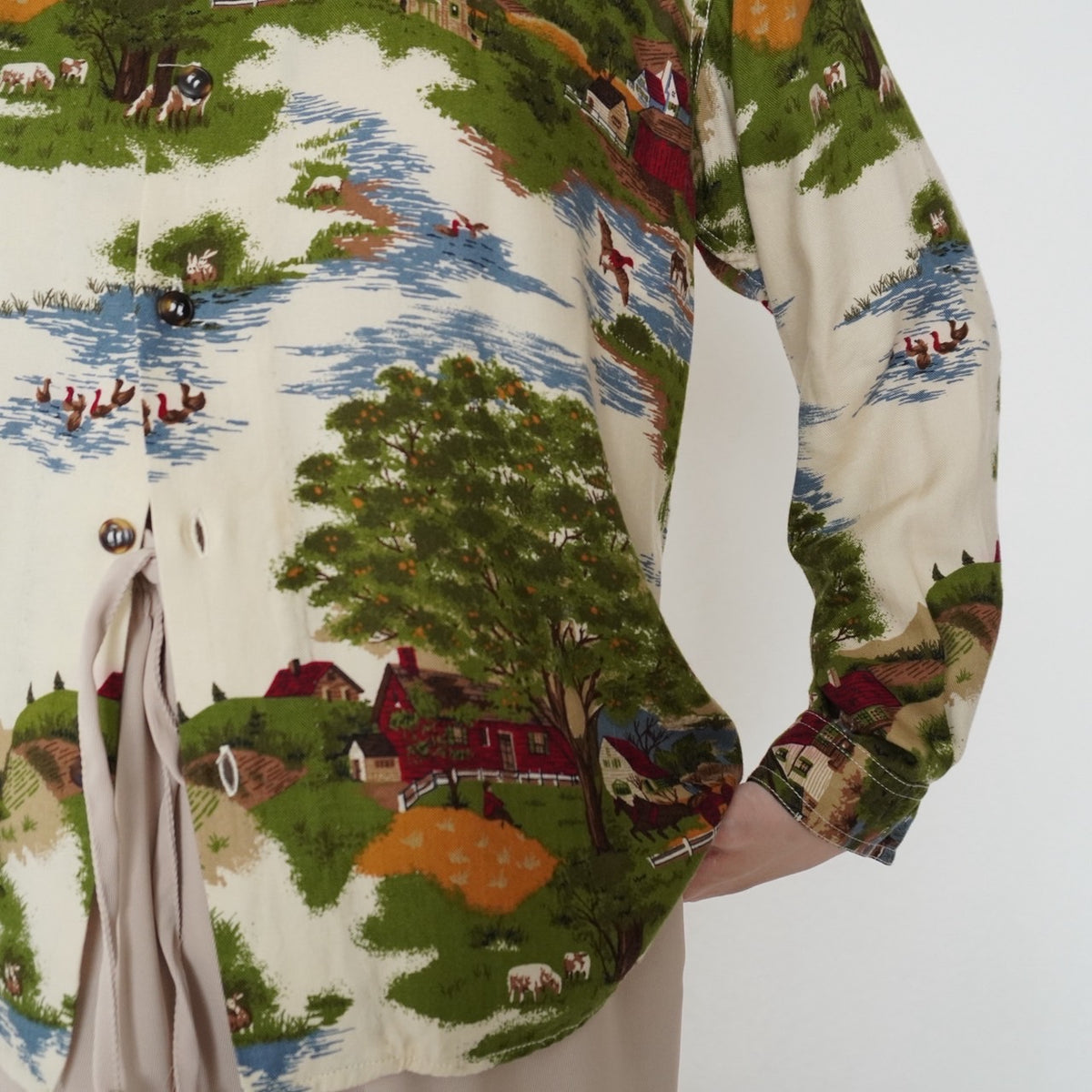 90s Printed Shirt