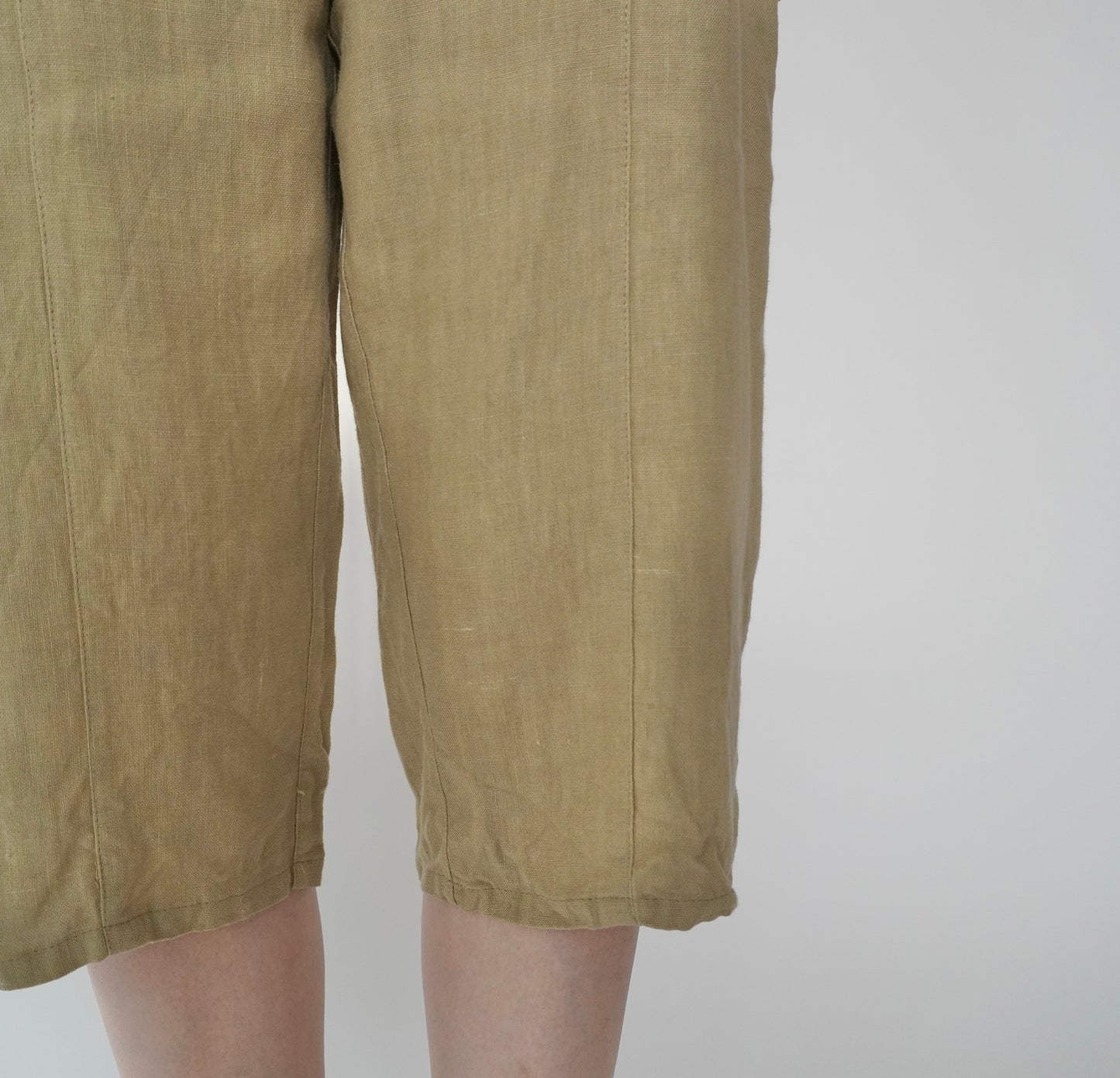 90s Linen Shorts Made in Italy
