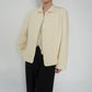 90s Cord Lace Design Silk Jacket