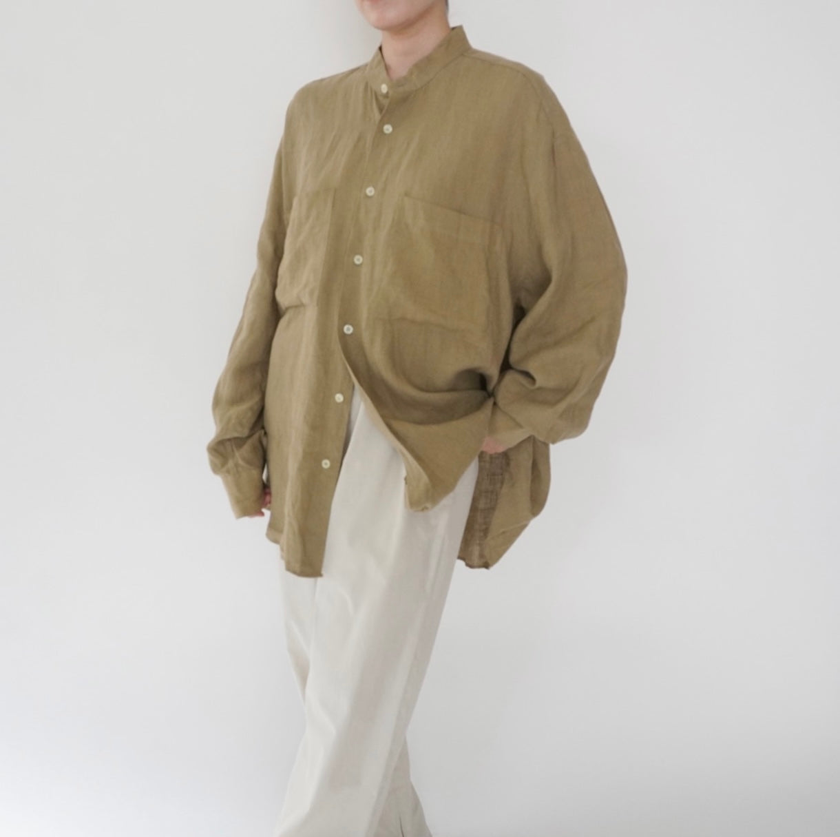 80s Linen Shirt Made in Italy