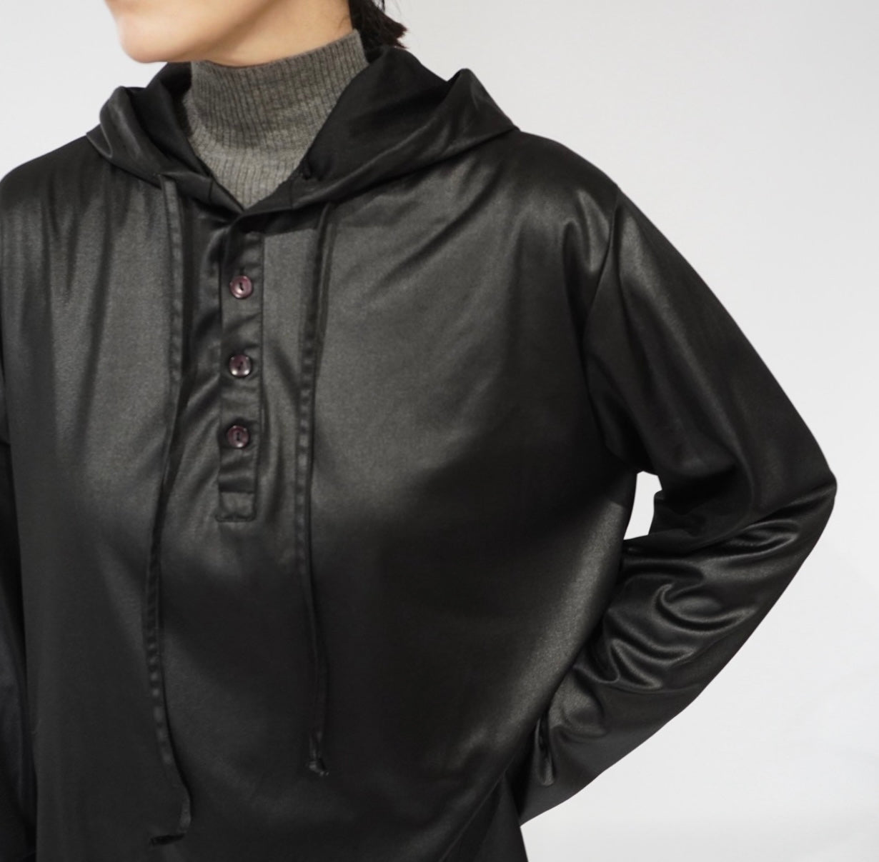 90s Hooded Blouse
