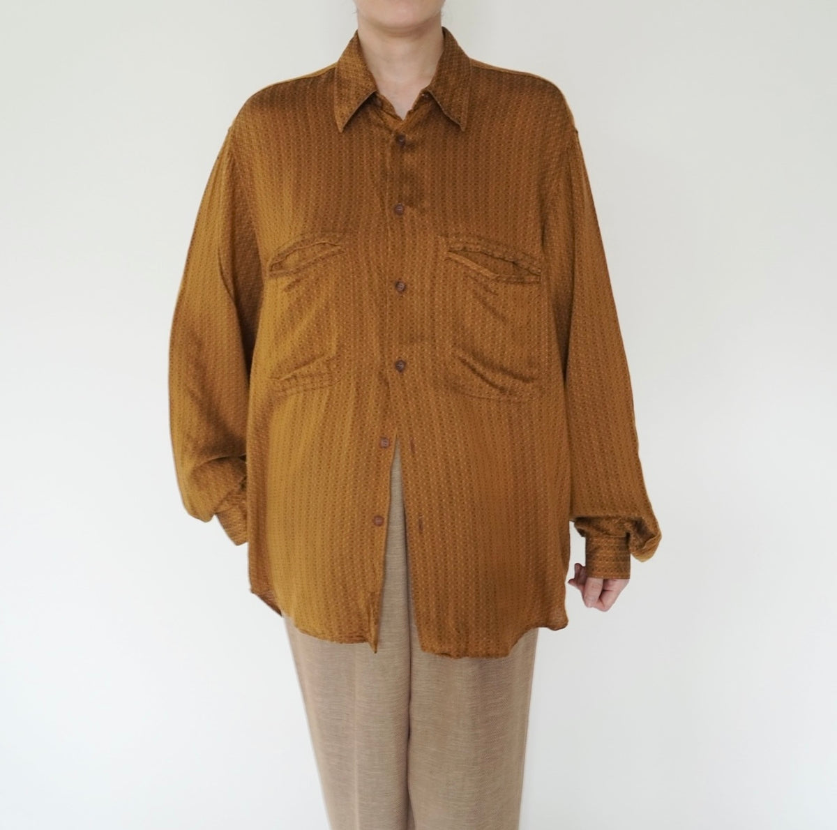 90s Pattern Shirt Made in Italy