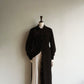 90s Brown Velor Maxi Dress Made in USA
