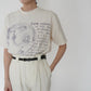90s Printed T-shirt Made in USA