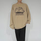 80s Printed Sweater Made in USA