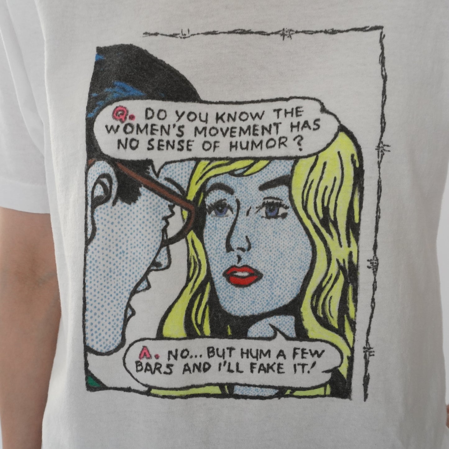 80s Printed T-shirt Made in USA