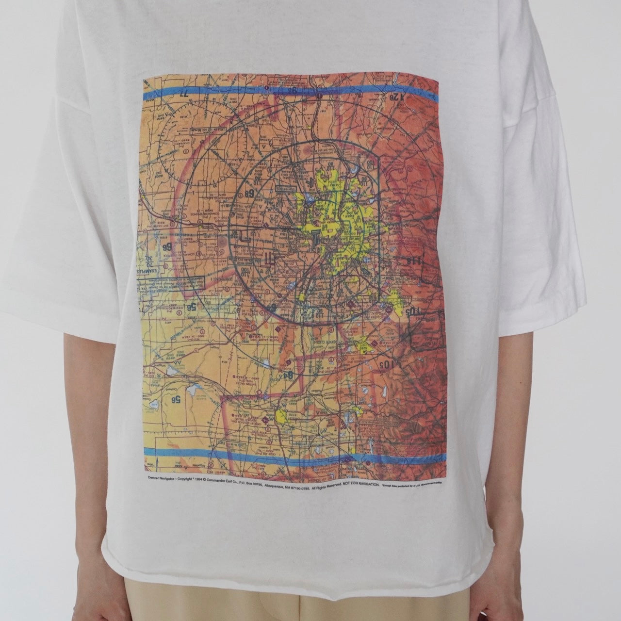 90s Printed Cut Off T-shirt Made in USA