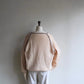 80s Line Design Knit Top