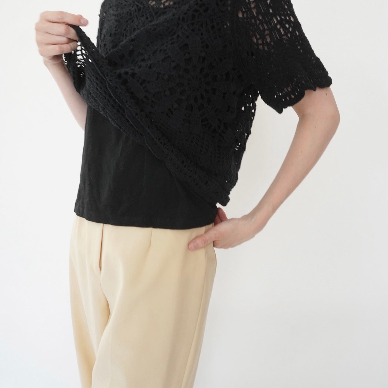 90s Crochet Top