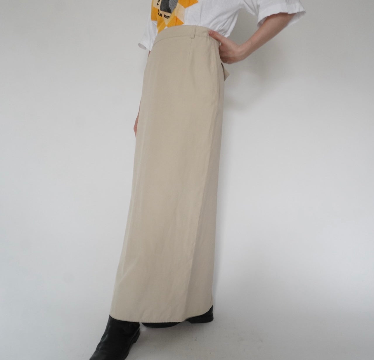90s EURO Slit Skirt