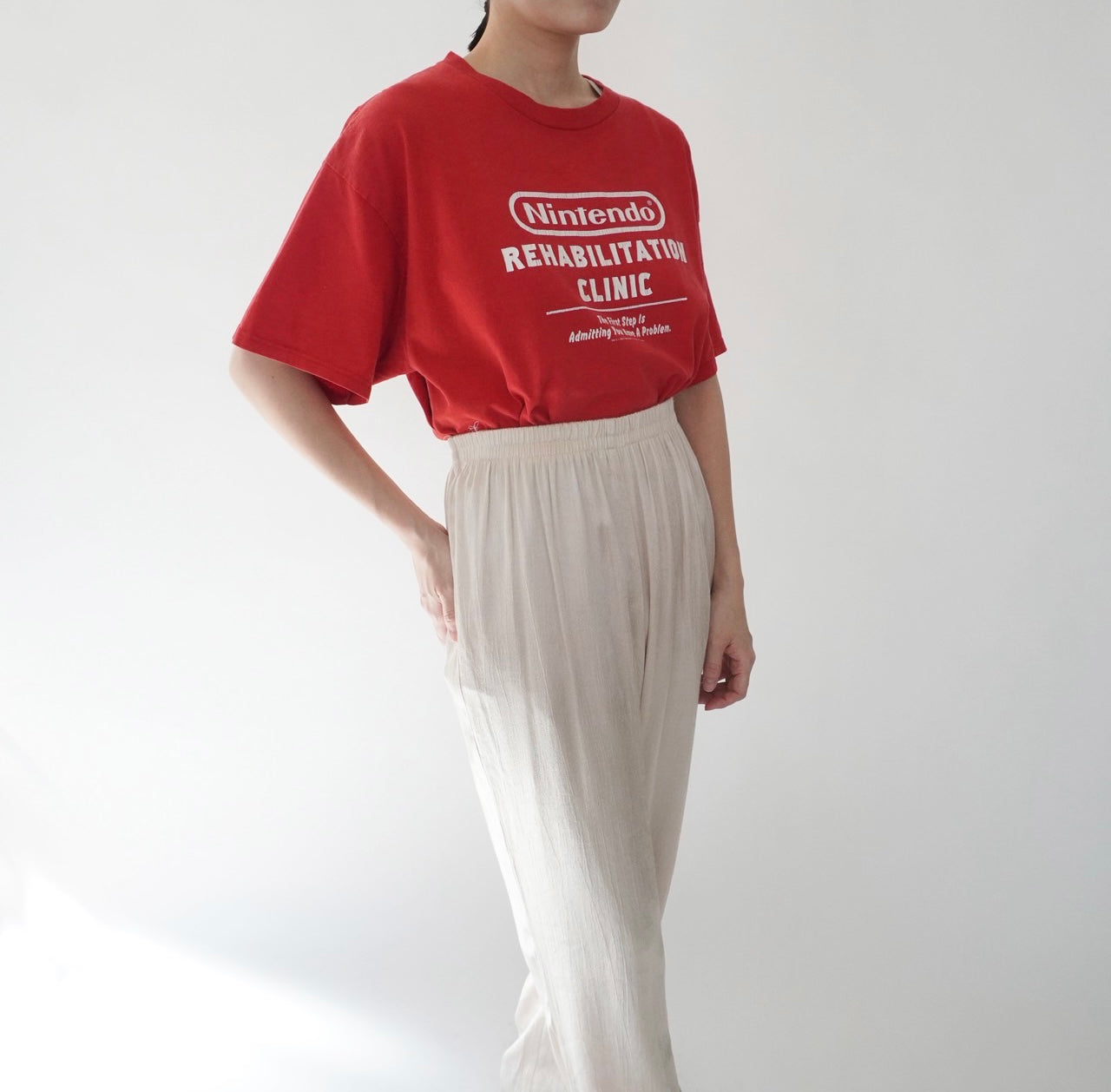03s "Nintendo" Printed T-shirt