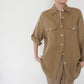 90s Design Linen Shirt Made in Italy