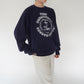 90s Printed Sweater Made in USA