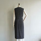 90s Sleeveless Printed Dress Made in Canada