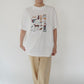 90s "AIGLE" Printed T-shirt Made in France