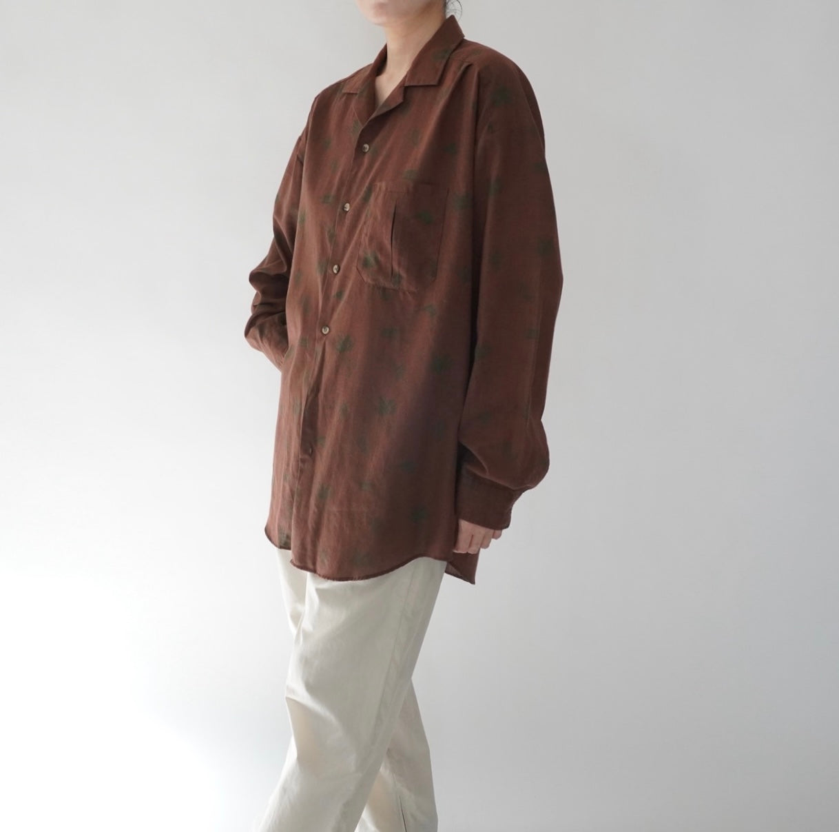 90s Pattern Printed Shirt