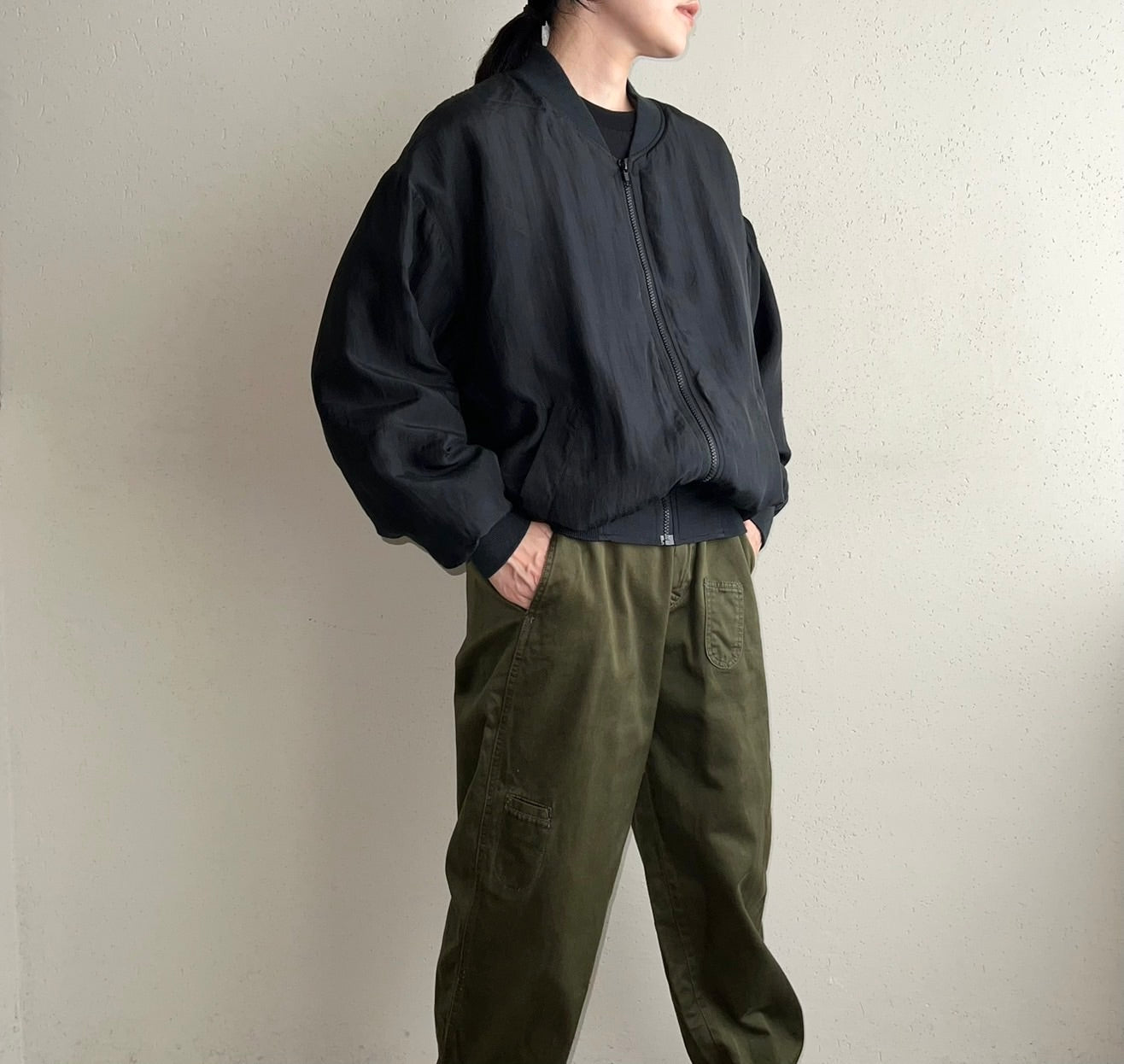 90s Silk Light Jacket