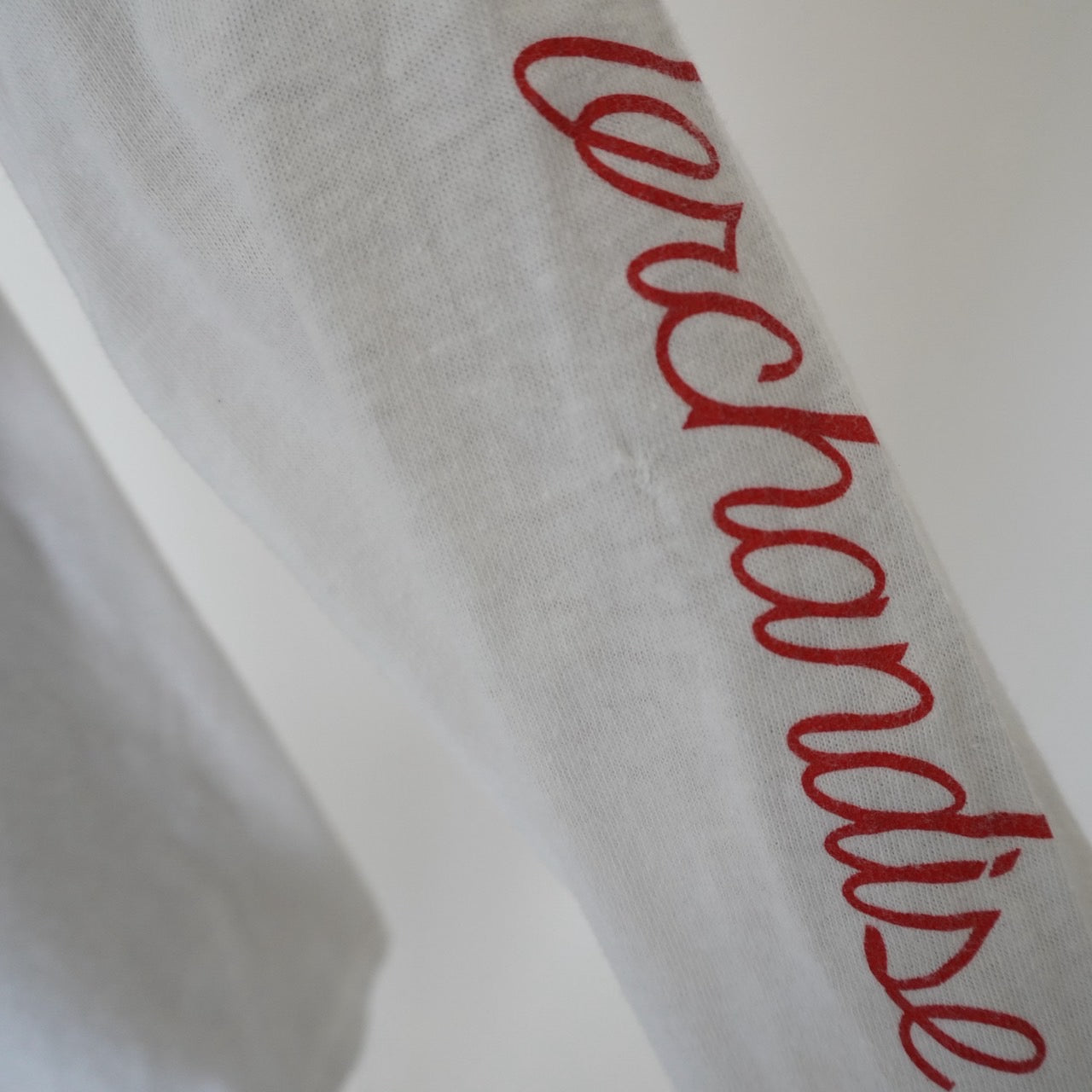 80s Printed Long Sleeves T-shirt Made in USA