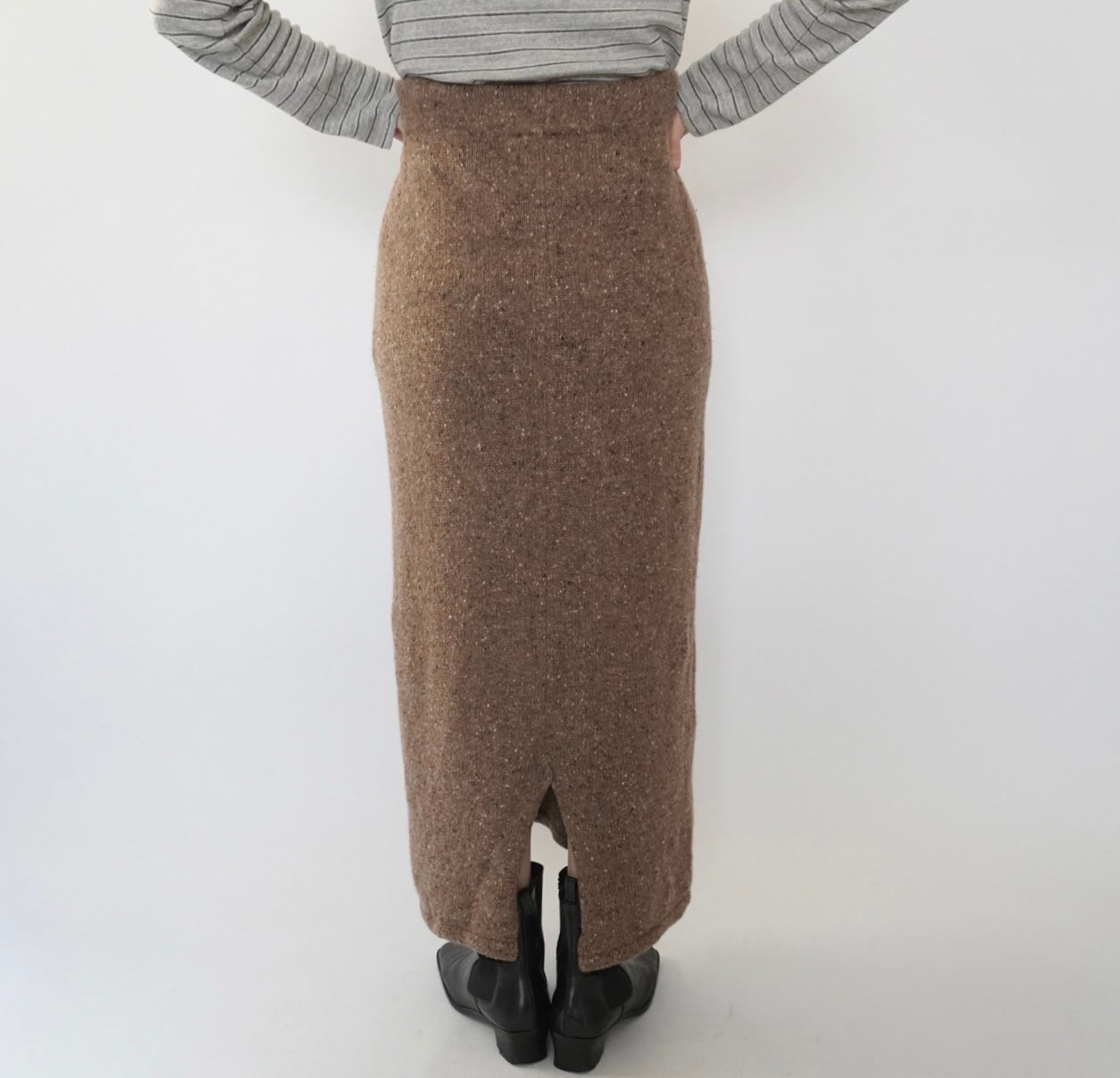 90s Mix Knit Skirt Made in Italy