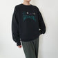 90s Embroidery Sweater Made in USA