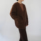 80s Brown Cardigan