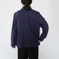 90s Navy Linen Jacket