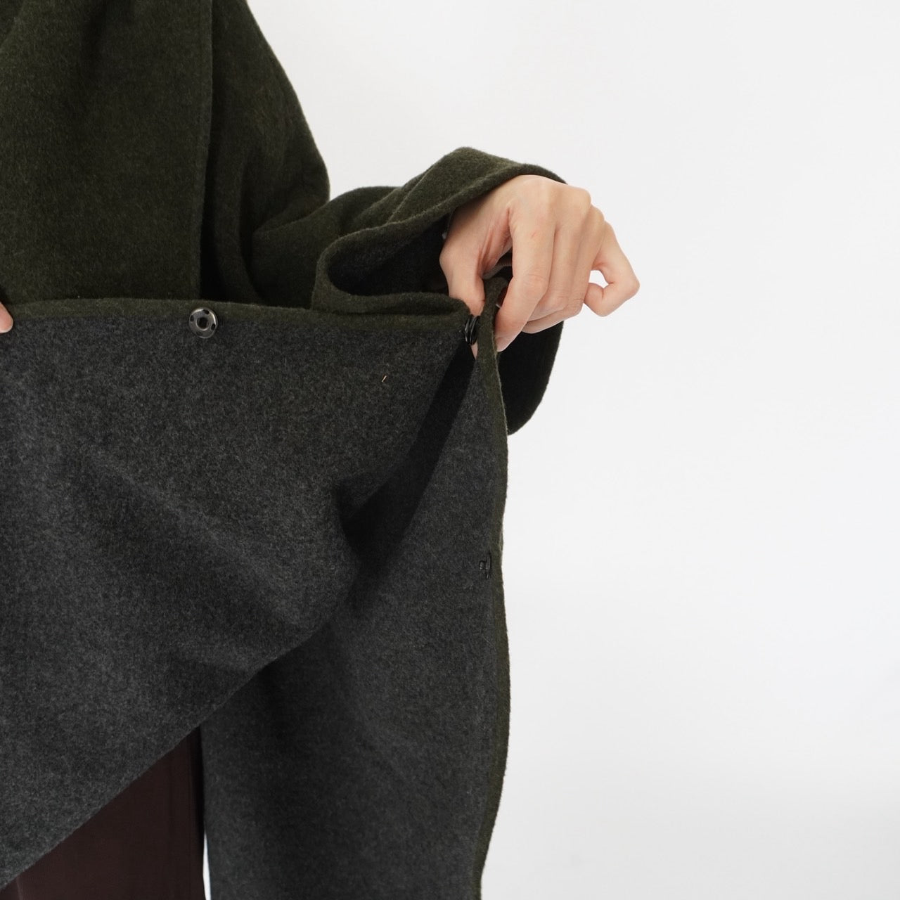 90s Design Poncho Jacket