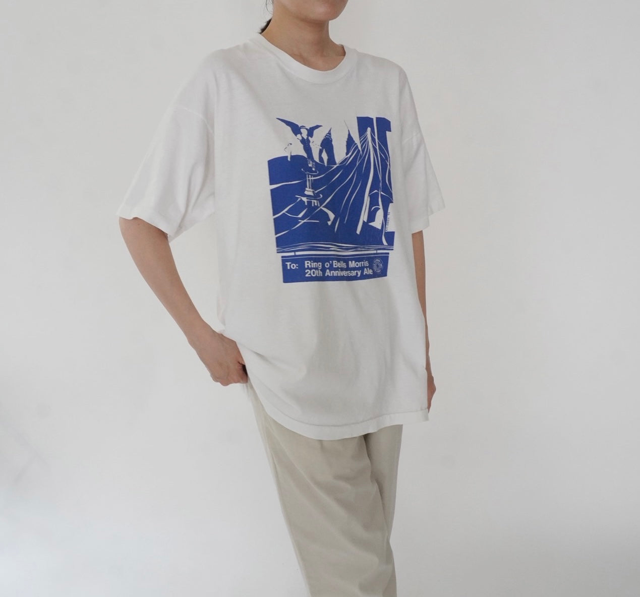90s Printed T-shirt Made in USA