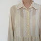 90s EURO Lace Design Tunic