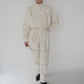 80s EURO Design Ivory Jumpsuit