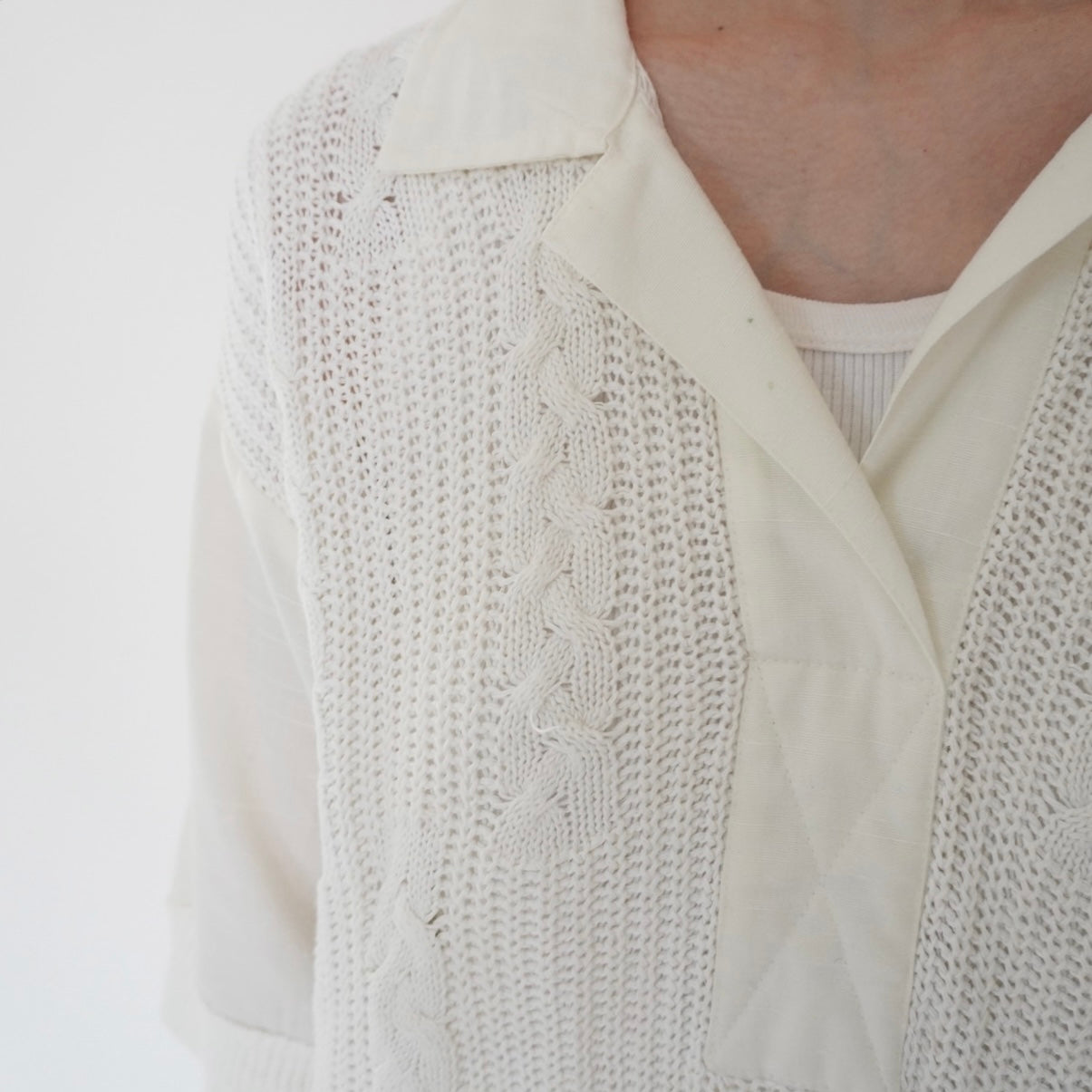 80s Knit Design Top