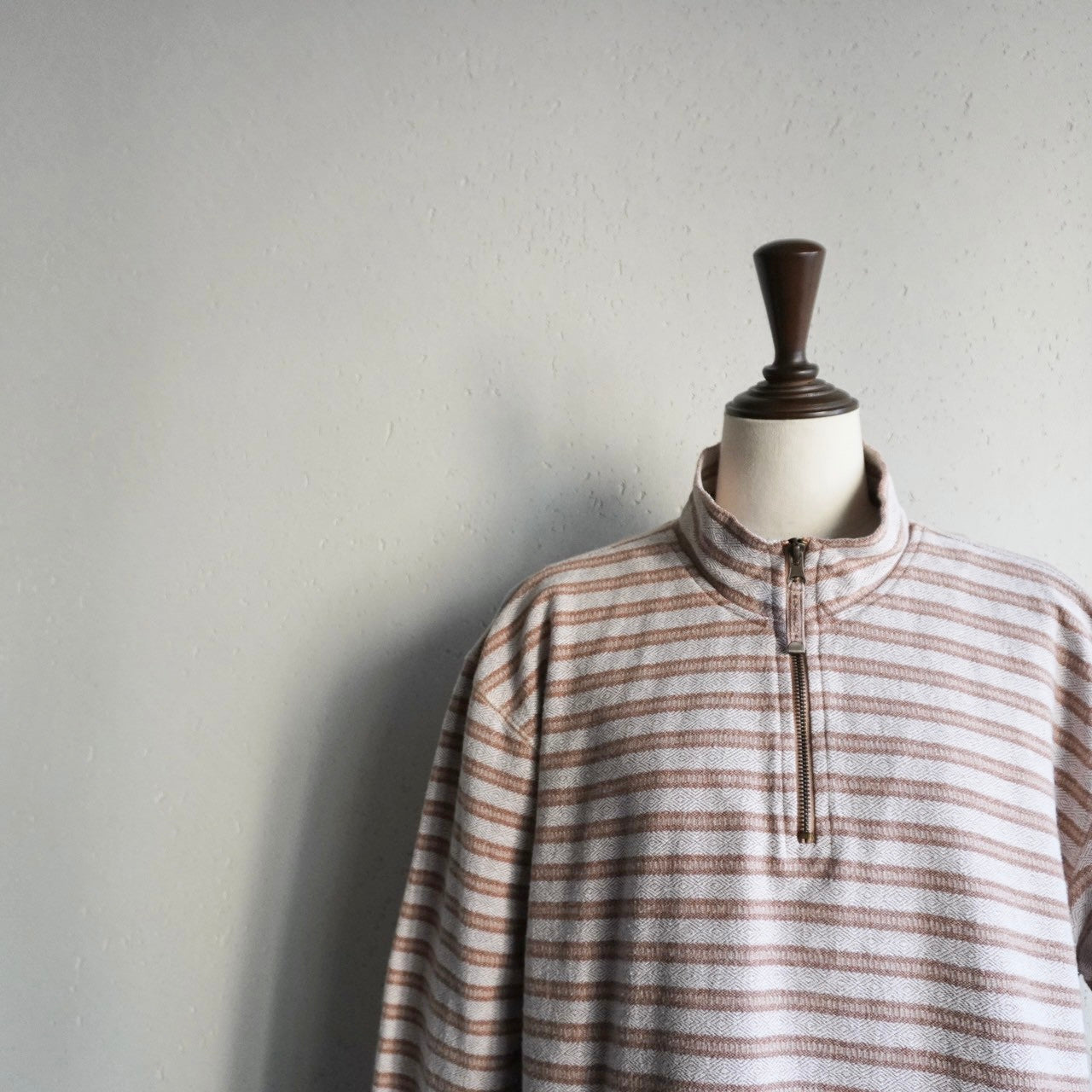 90s Striped Cotton Top