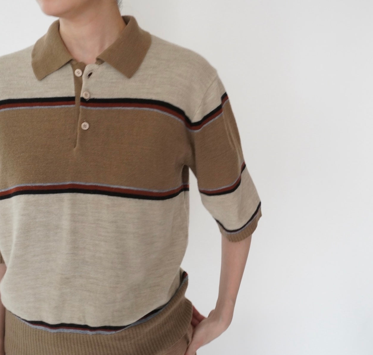 80s Striped Top