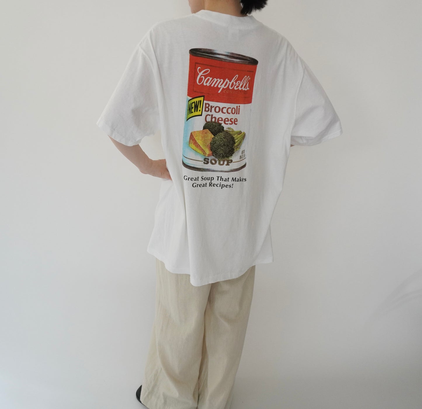 90s "Campbell's” Printed T-shirt Made in USA