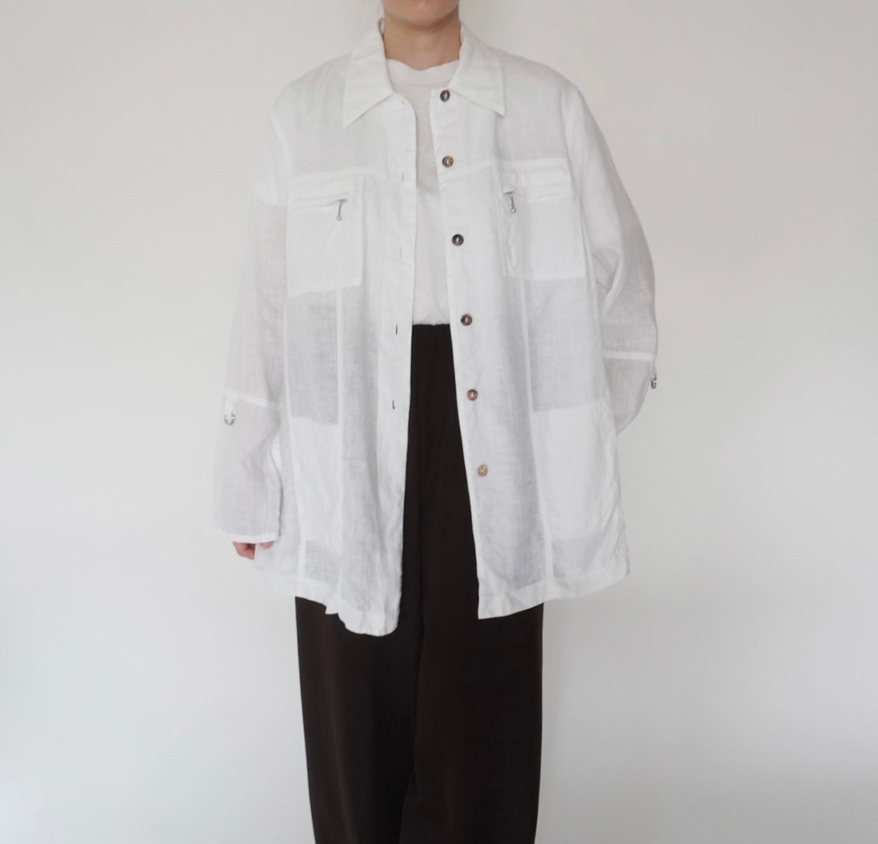 90s EURO Linen Light Jacket