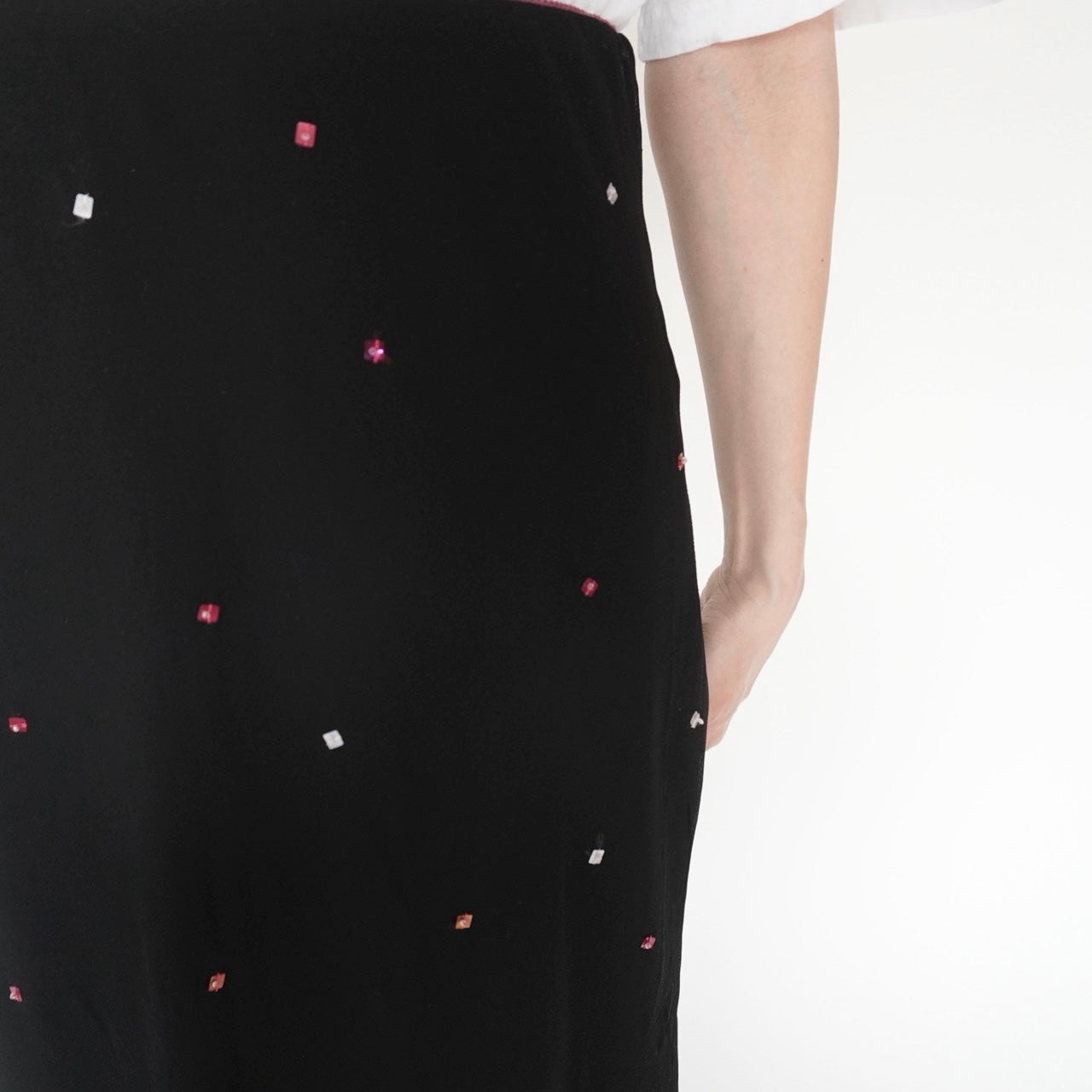 90s Beads Design Skirt