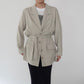 90s Belted Light Jacket