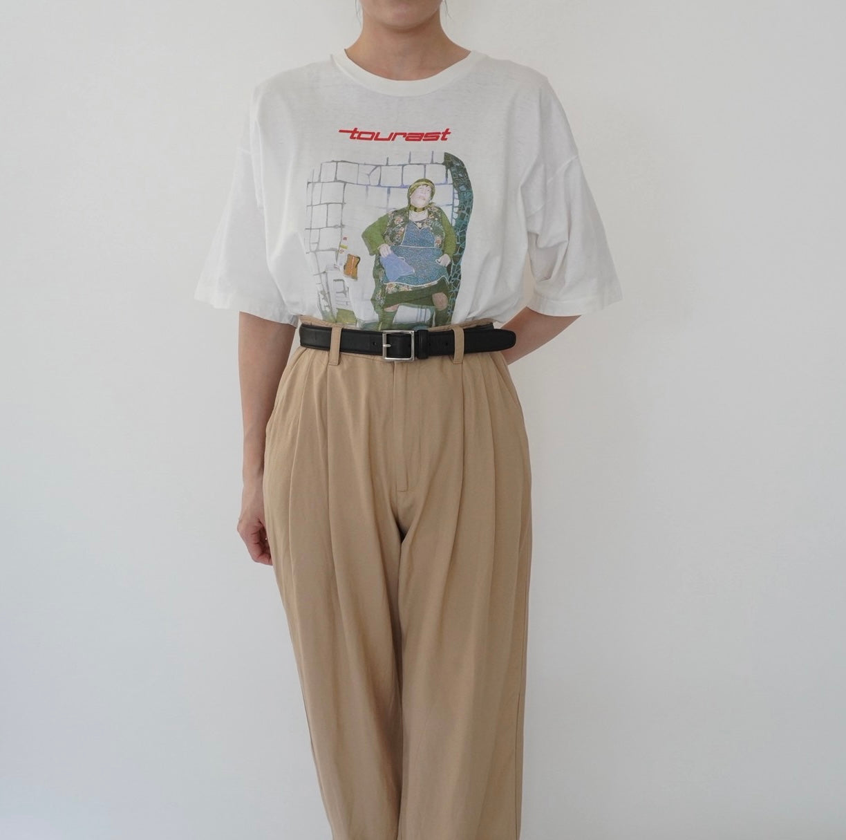 90s EURO Photo Printed T-shirt