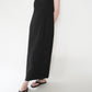 90s Black Linen Dress