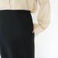 90s Black Sheer Skirt
