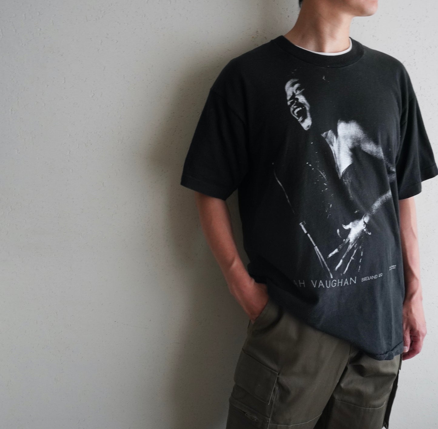 90s " Sarah Vaughan " T-shirt Made in USA
