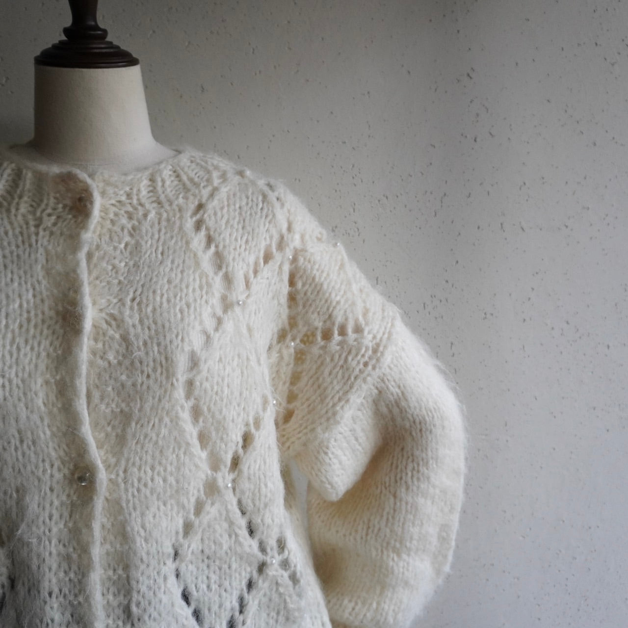 80s Design Knit Cardigan