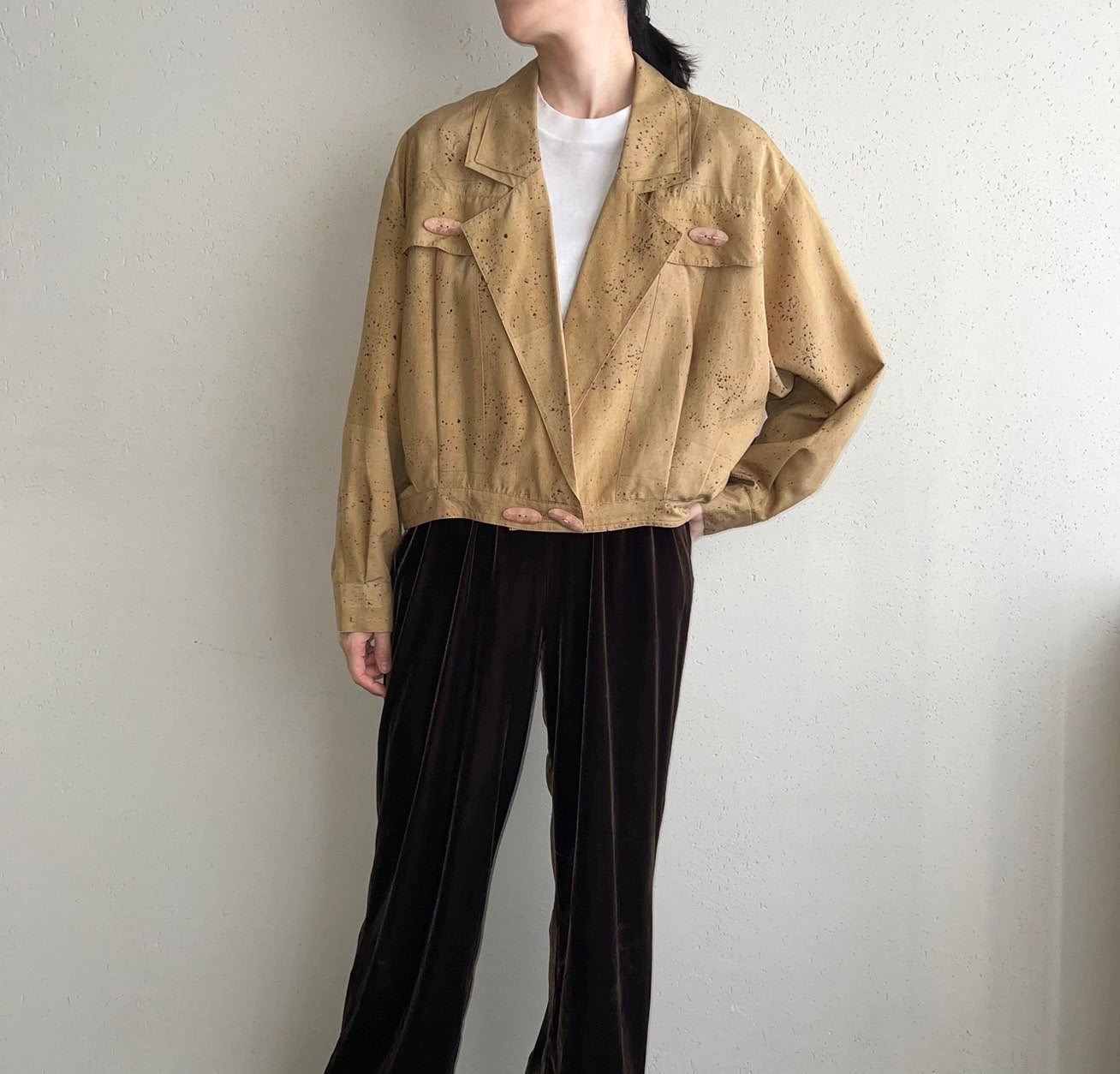 90s Silk Design Jacket