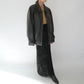 80s  Velour Maxi Skirt