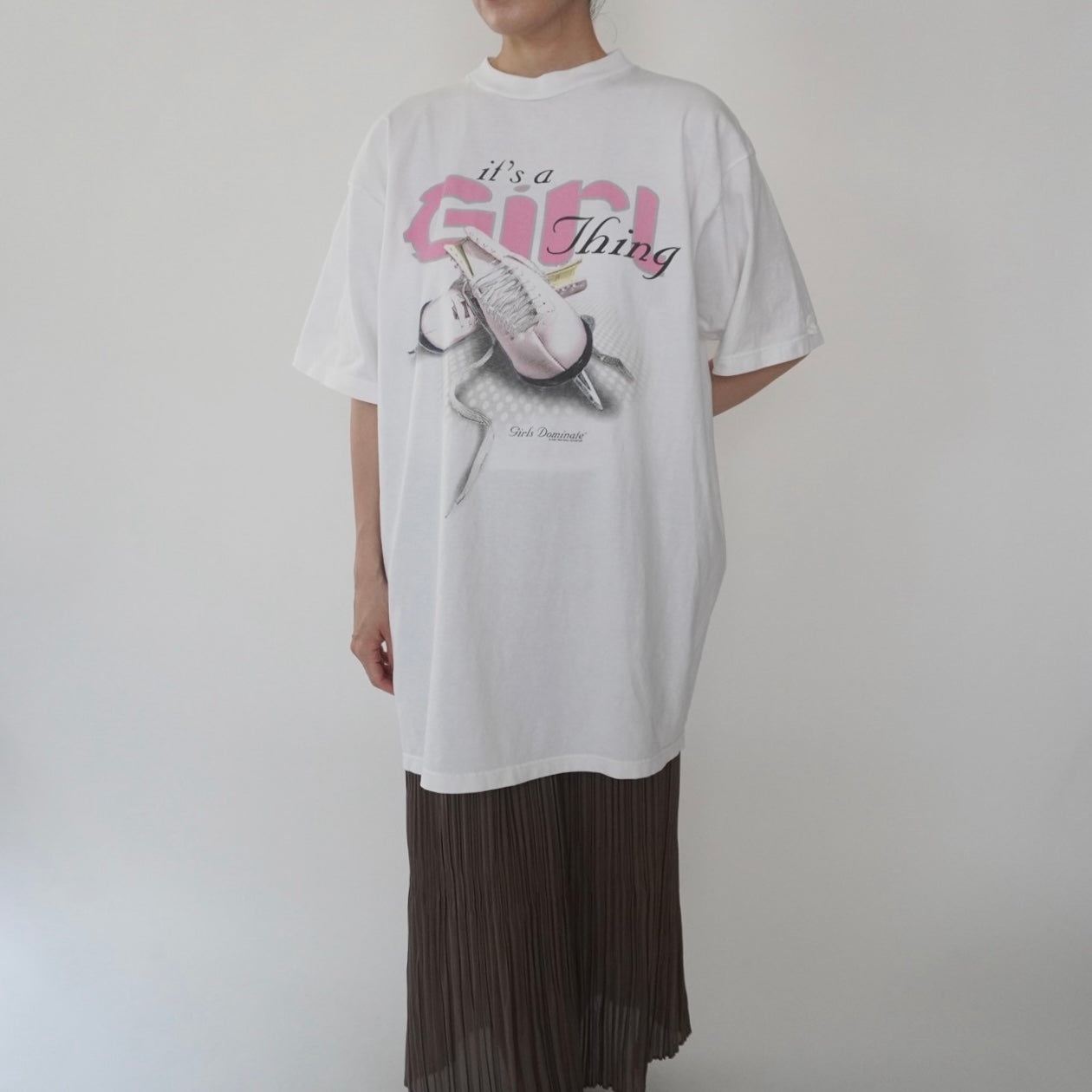 90s Printed Long T-shirt Made in Canada